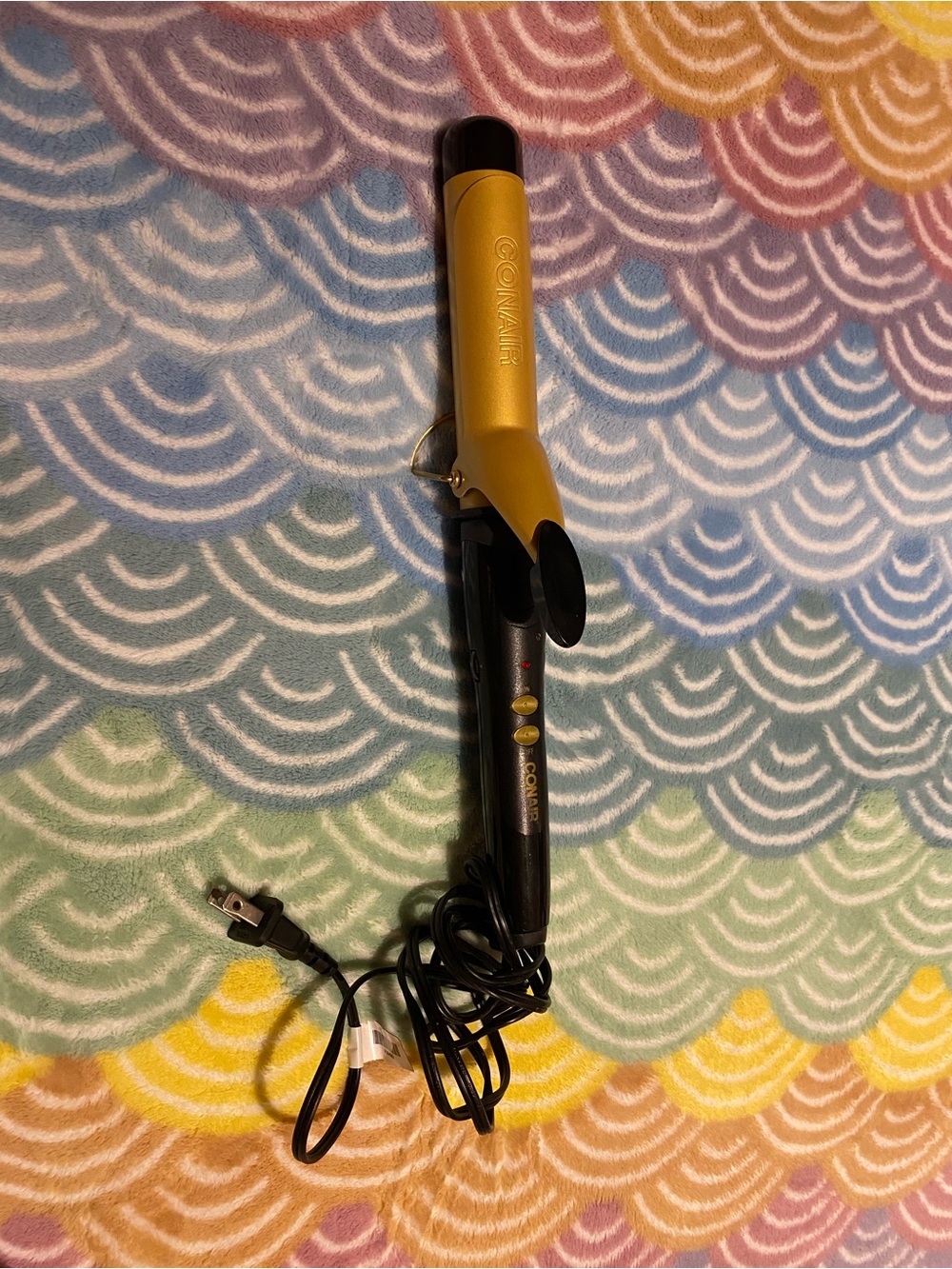 Conair Gold & Black 1" Curling Iron - Precision Styling